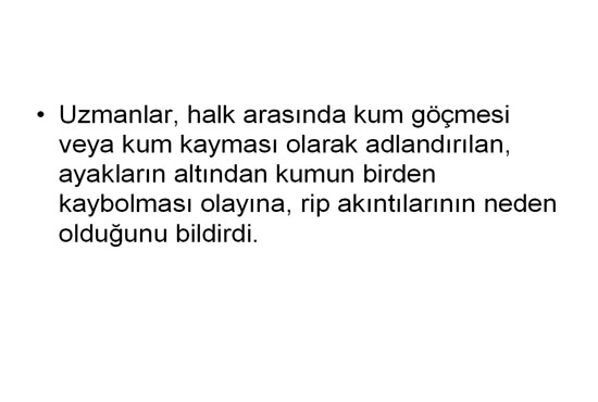 RİP Akıntısı Nedir? Nasıl Oluşur? Nasıl Belli olur? 10