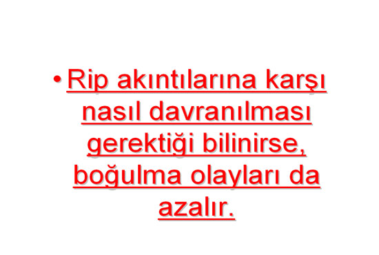 RİP Akıntısı Nedir? Nasıl Oluşur? Nasıl Belli olur? 16