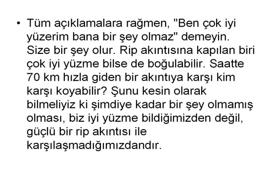 RİP Akıntısı Nedir? Nasıl Oluşur? Nasıl Belli olur? 17