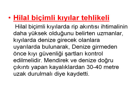 RİP Akıntısı Nedir? Nasıl Oluşur? Nasıl Belli olur? 28