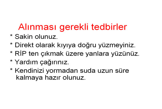 RİP Akıntısı Nedir? Nasıl Oluşur? Nasıl Belli olur? 8