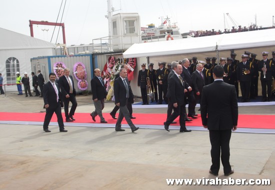 'TCSG Dost' ve 'TCSG Umut'un' teslim töreninden 11