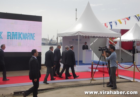 'TCSG Dost' ve 'TCSG Umut'un' teslim töreninden 12