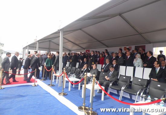 'TCSG Dost' ve 'TCSG Umut'un' teslim töreninden 13