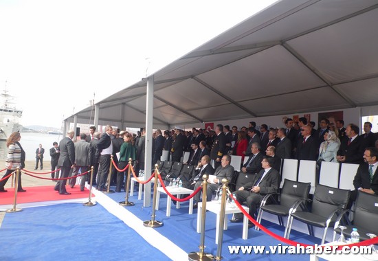 'TCSG Dost' ve 'TCSG Umut'un' teslim töreninden 14