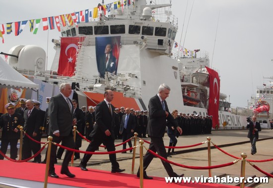 'TCSG Dost' ve 'TCSG Umut'un' teslim töreninden 20