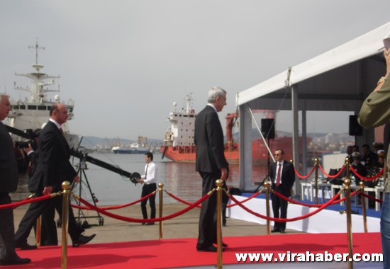 'TCSG Dost' ve 'TCSG Umut'un' teslim töreninden 21