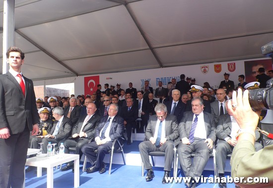 'TCSG Dost' ve 'TCSG Umut'un' teslim töreninden 28