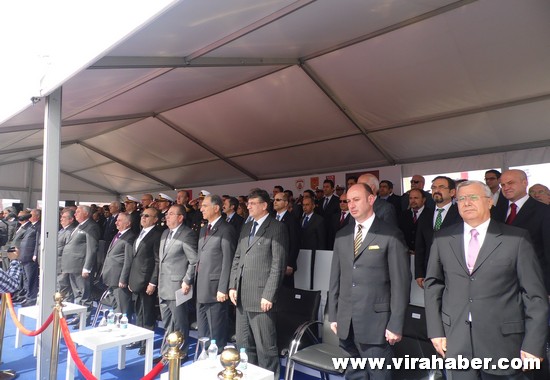 'TCSG Dost' ve 'TCSG Umut'un' teslim töreninden 38