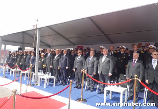 'TCSG Dost' ve 'TCSG Umut'un' teslim töreninden 40