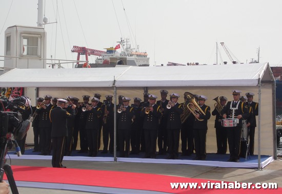 'TCSG Dost' ve 'TCSG Umut'un' teslim töreninden 42