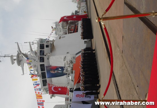 'TCSG Dost' ve 'TCSG Umut'un' teslim töreninden 46