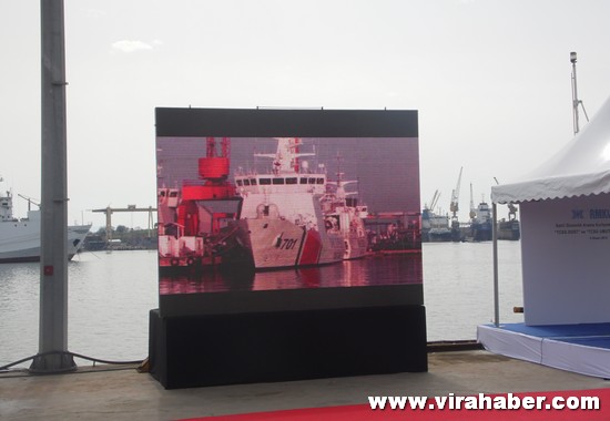 'TCSG Dost' ve 'TCSG Umut'un' teslim töreninden 52