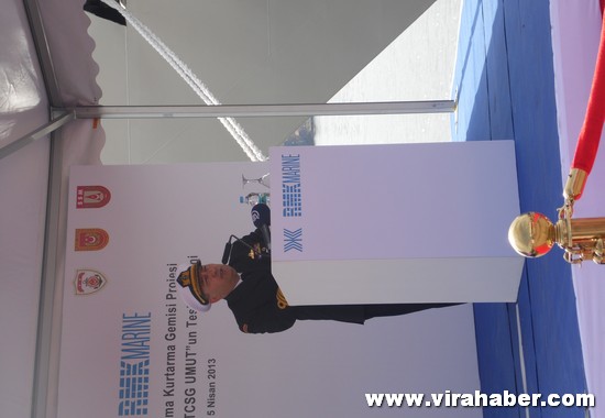 'TCSG Dost' ve 'TCSG Umut'un' teslim töreninden 57