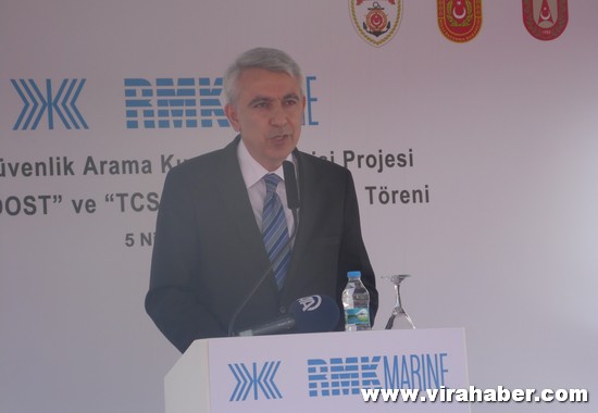 'TCSG Dost' ve 'TCSG Umut'un' teslim töreninden 61