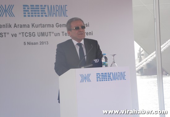 'TCSG Dost' ve 'TCSG Umut'un' teslim töreninden 64