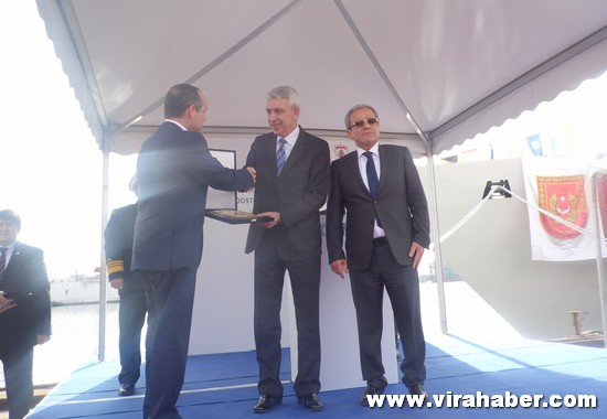 'TCSG Dost' ve 'TCSG Umut'un' teslim töreninden 66