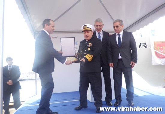 'TCSG Dost' ve 'TCSG Umut'un' teslim töreninden 67