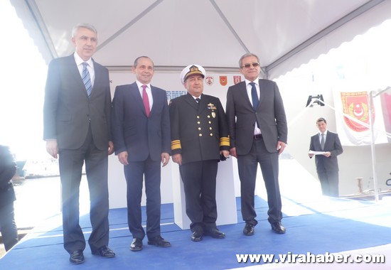 'TCSG Dost' ve 'TCSG Umut'un' teslim töreninden 68