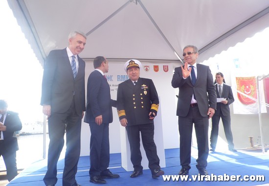 'TCSG Dost' ve 'TCSG Umut'un' teslim töreninden 69