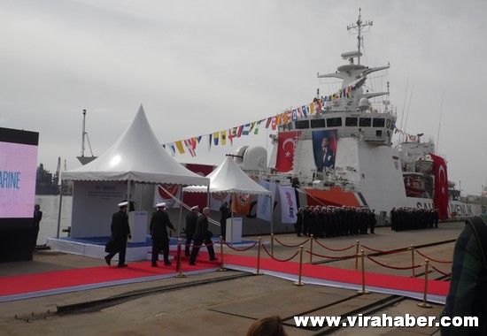 'TCSG Dost' ve 'TCSG Umut'un' teslim töreninden 7