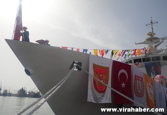 'TCSG Dost' ve 'TCSG Umut'un' teslim töreninden 74