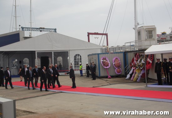 'TCSG Dost' ve 'TCSG Umut'un' teslim töreninden 9
