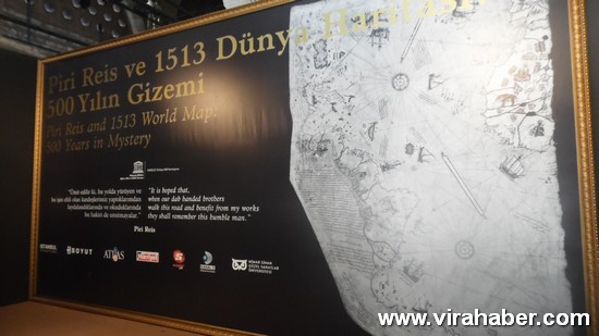 ‘‘Piri Reis ve 1513 Dünya Haritası: 500 Yılın Gizemi” sergisi 103