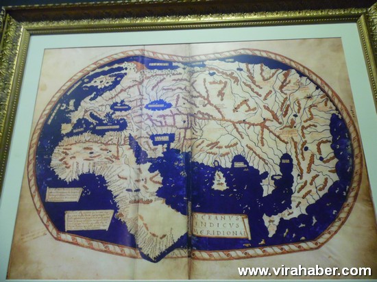 ‘‘Piri Reis ve 1513 Dünya Haritası: 500 Yılın Gizemi” sergisi 50