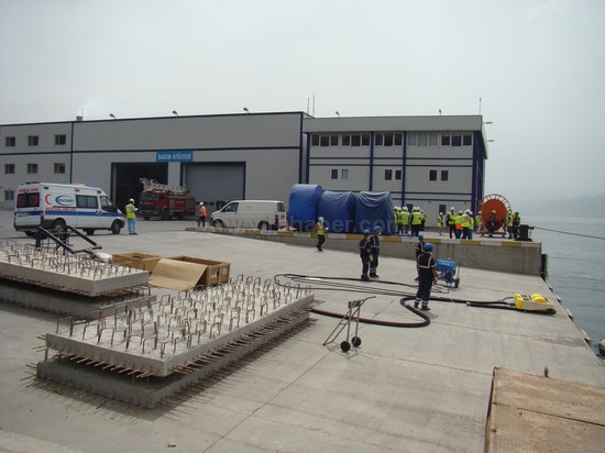 “Yeşil Liman” Evyapport’ta tatbikatından kareler... 14