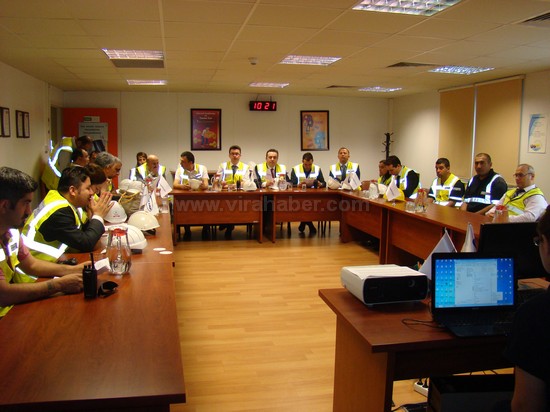 “Yeşil Liman” Evyapport’ta tatbikatından kareler... 2