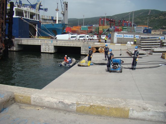 “Yeşil Liman” Evyapport’ta tatbikatından kareler... 6