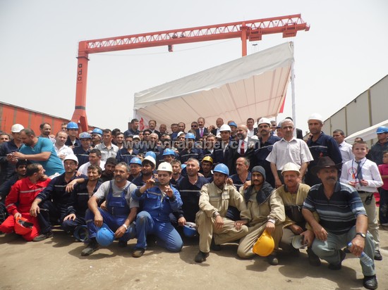 Ada Tersanesinin 3.gemisi “Lovund” denize indirildi 92