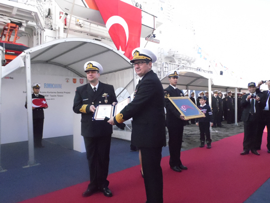 'TCSG Güven' teslim edildi 12