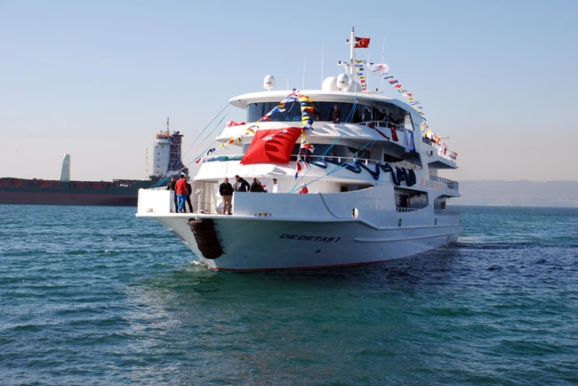 Dentur Avrasya, Dedetaş-1'i denize indirdi 7