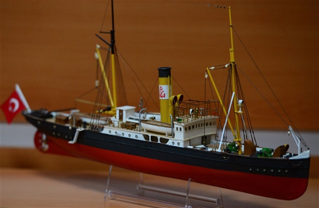 Atatürk'ün teknelerinin maketleri Anıtkabir'de sergilenecek 10