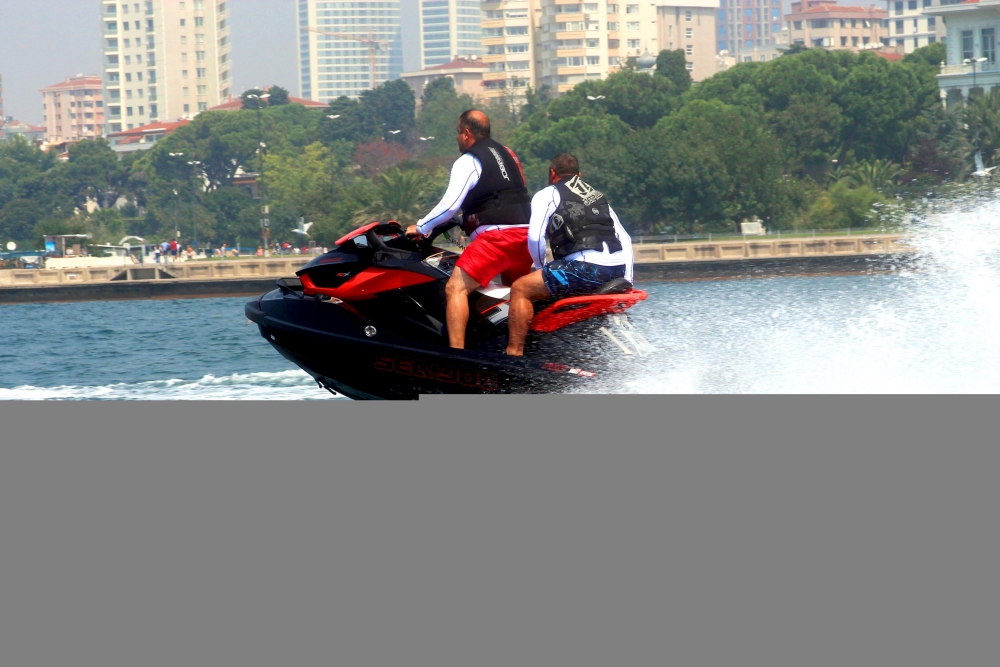 Jet-ski tutkunları Marmara'da buluştu 3