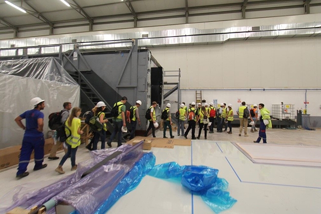 Belçikalı gemi inşa öğrencileri Özata Tersanesi'ni ziyaret etti 1