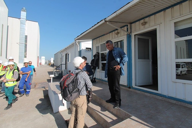 Belçikalı gemi inşa öğrencileri Özata Tersanesi'ni ziyaret etti 10