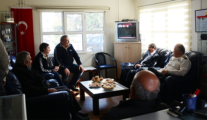 Yaşar Duran Aytaş DAK/SAR’ı ziyaret etti 1