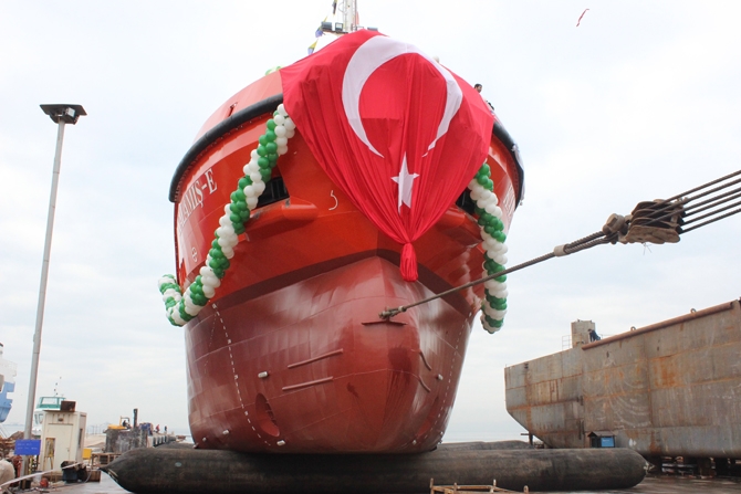 M/T Kalamış-E denize indirildi 3