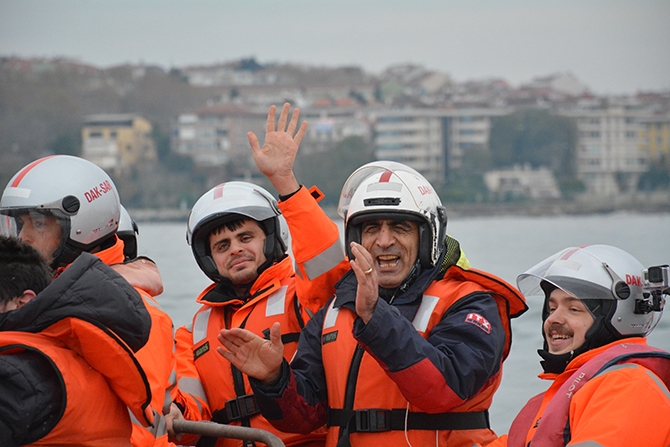 DAK/SAR görme engellileri denizle buluşturdu 8