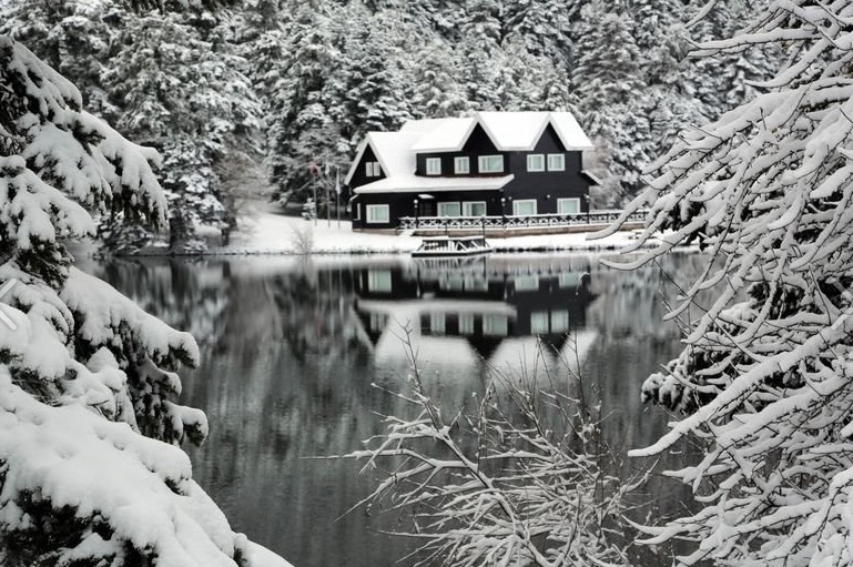 Abant Gölü'nden karpostallık kareler 2