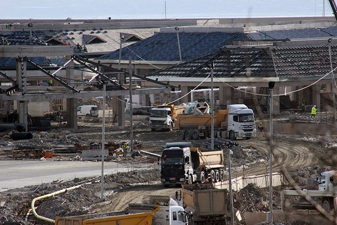 Dev projenin yüzde 85'i tamamlandı 6