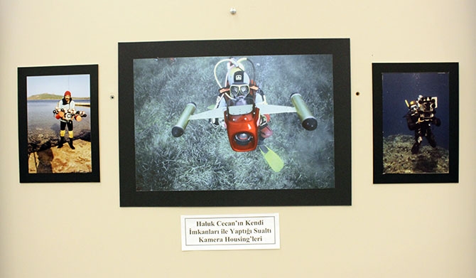 Haluk Cecan'ın anısına "Mavi Dünya" sergisi 10