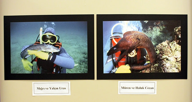Haluk Cecan'ın anısına "Mavi Dünya" sergisi 11