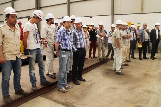 Sedef Tersanesi’nde ilk sac kesildi 1