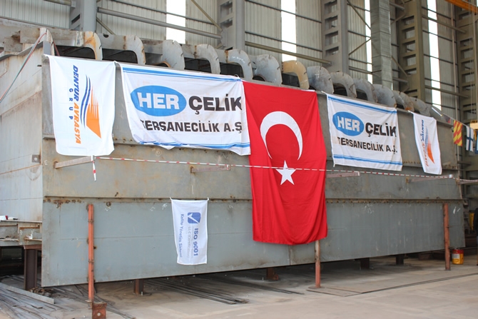 DENTUR Avrasya'nın yeni nesil gemilerinin yapımına başlandı 1