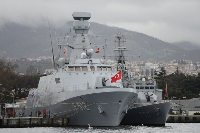 TCG Büyükada Türk donanmasının gücünü yansıtıyor 1