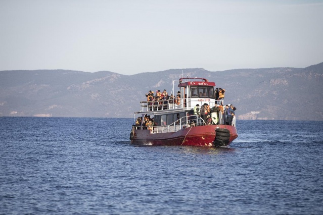 Karaya ulaşan sığınmacıların mutlu sonu 1